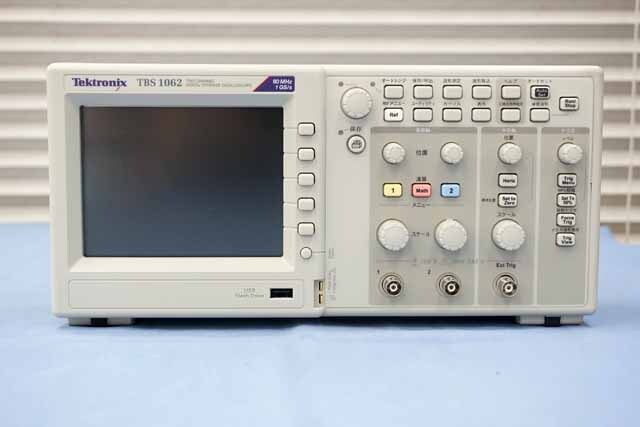 【中古品（保証あり）】テクトロニクス　デジタルオシロスコープ　TBS1062　(管理番号：UKK-12538) TBS1062