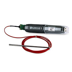 USB温度データロガー(熱電対センサー) EL-USB-TC-LCD