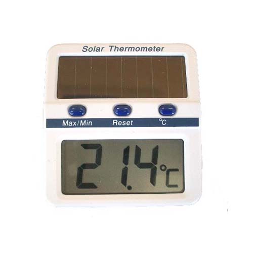 ソーラーデジタル温度計 MT-889
