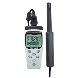 デジタル温湿度計(データロガー機能付き) TM-182