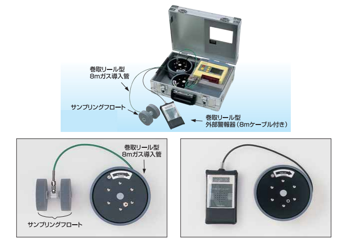 マルチ型ガス検知器 XP-302M-A-3 測定器・計測器の購入なら【測定